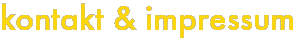 kontakt & impressum